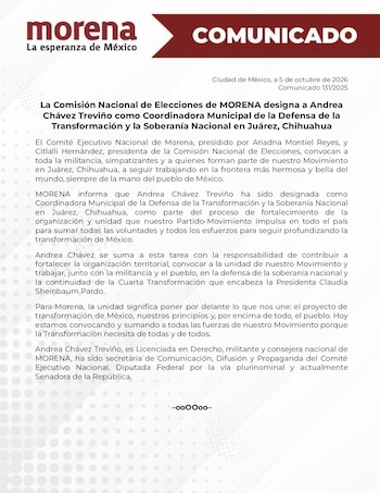 @PartidoMorenaMx
