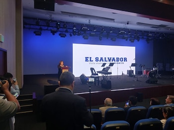La ministra de Turismo, Morena Valdez, afirmó que El Salvador busca posicionarse como líder del turismo religioso en la región./ (Cortesía)