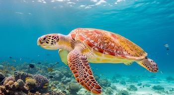 Las tortugas marinas enfrentan graves