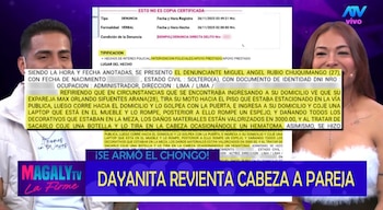 Dayanita rompe laptop y espejo