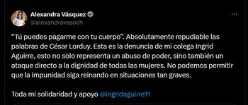 La representante a la Cámara