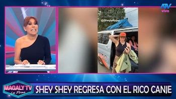 Magaly Medina sorprendida con el cambio de vida de Sheyla Rojas tras regresar al Perú: “Volvió al rico canje, ya no hay provedor”