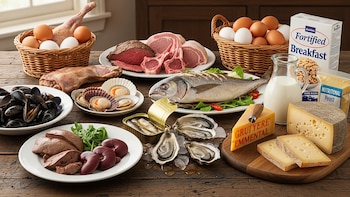 Qué alimentos contienen vitamina B12