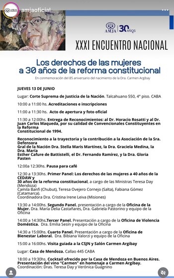 En la actividad homenajearán a