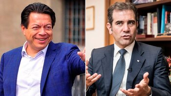 Mario Delgado se lanzó contra