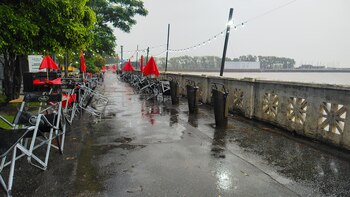 El domingo arrancó con lluvias