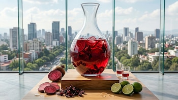 ¿Problemas de hipertensión? Descubre los beneficios para el corazón de la infusión de betabel, jamaica y limón