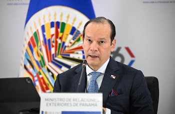 El canciller panameño, Javier Martínez-Acha Vásquez, reiteró que Panamá reconoce a Edmundo González como presidente electo de Venezuela. (Cortesía)