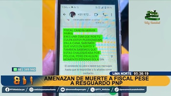 Presos enviaron mensajes intimidatorios a