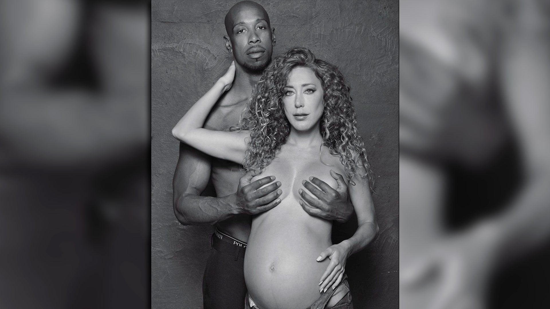 Anita Pauls junto a Brian, su expareja y el padre de su hija, Bendi (Instagram)