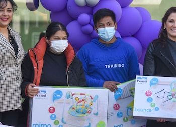 Ingrid Peralta y Juan Alberto