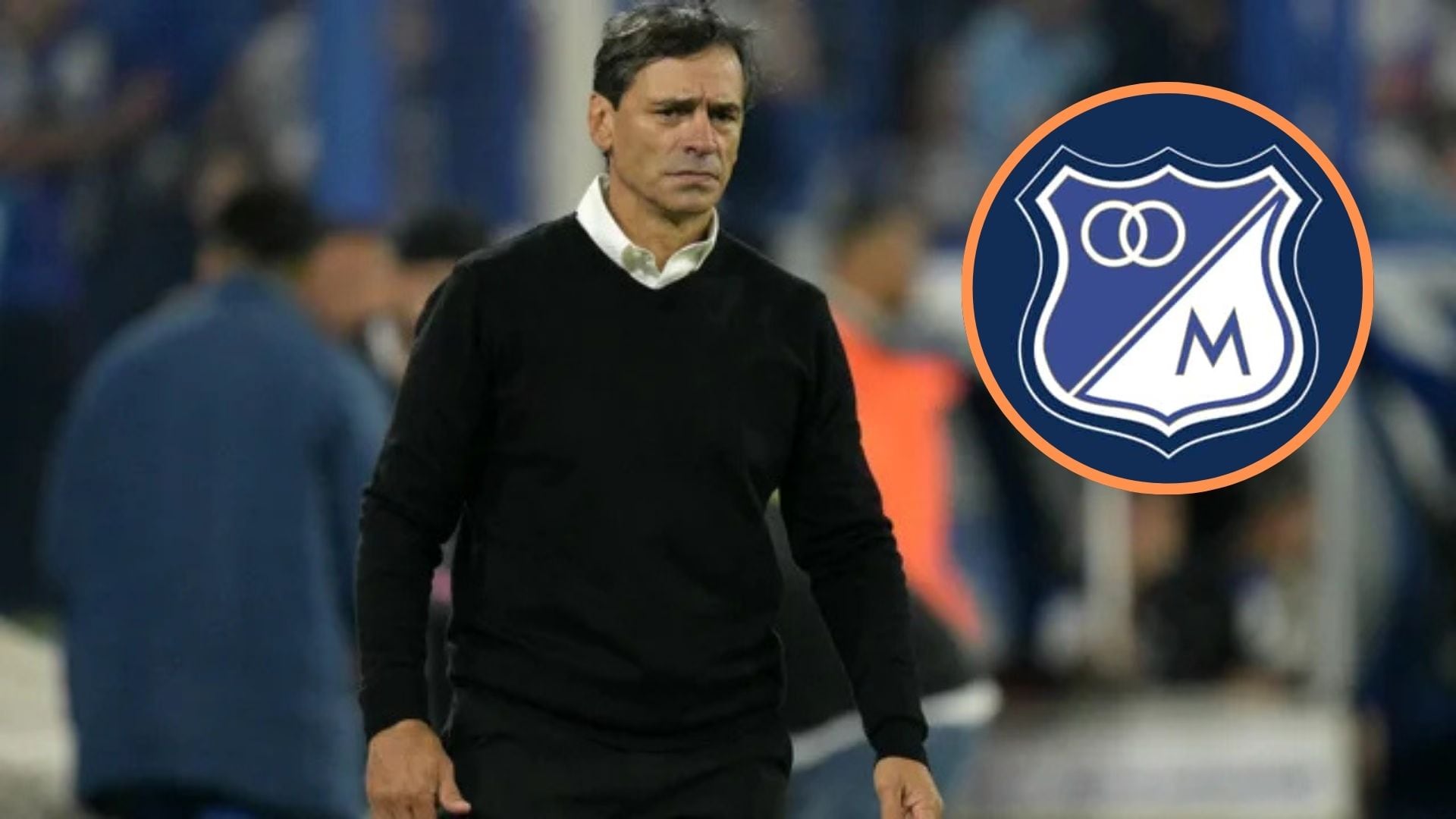 Fabián Bustos es el principal candidato para asumir la dirección técnica de Millonarios tras la salida de Hernán Torres.- crédito AFP