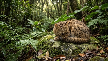 El misterio del gato leopardo de Tsushima: un estudio identificó un rasgo insólito en este felino en peligro de extinción