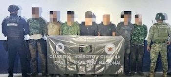 Siete personas detenidas tras una