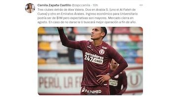 Periodista Camila Zapata y su