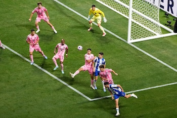 Lionel Messi y Telasco Segovia