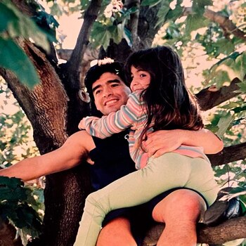 La imagen que publicó Gianinna