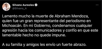 El gobernador de la entidad