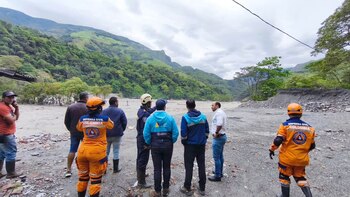 La emergencia en Guayabetal frenó el transporte de alimentos, insumos agrícolas y productos básicos entre las comunidades afectadas - crédito Gobernación Cundinamarca