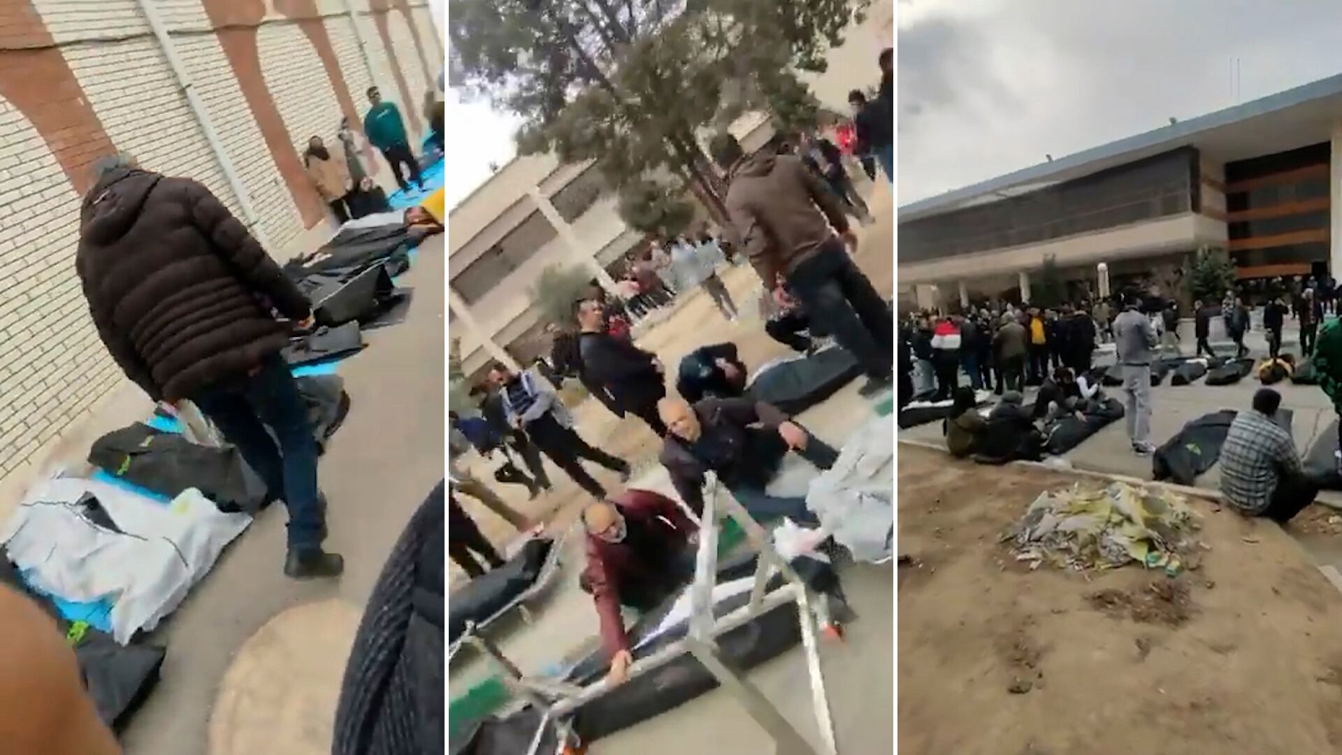 Las primeras imágenes que confirman la brutal masacre del régimen iraní durante las protestas