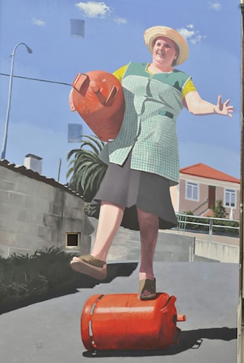 A cortesa de Cambre, a muller acróbata