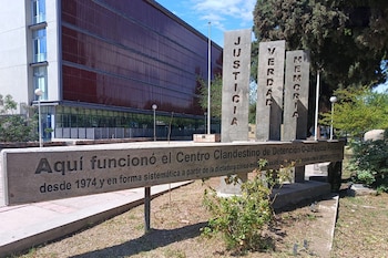 El D-2 funcionó dentro del Palacio Policial de Mendoza, en la capital provincial, y fue señalado en distintas causas como el principal centro clandestino de detención de la provincia (Gentileza: Ministerio Público Fiscal)