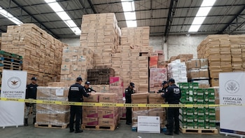 Aseguran en CDMX cargamento ‘histórico’ de cigarros ilegales valuado en 4 mil 500 mdp, está ligado a La Unión Tepito
