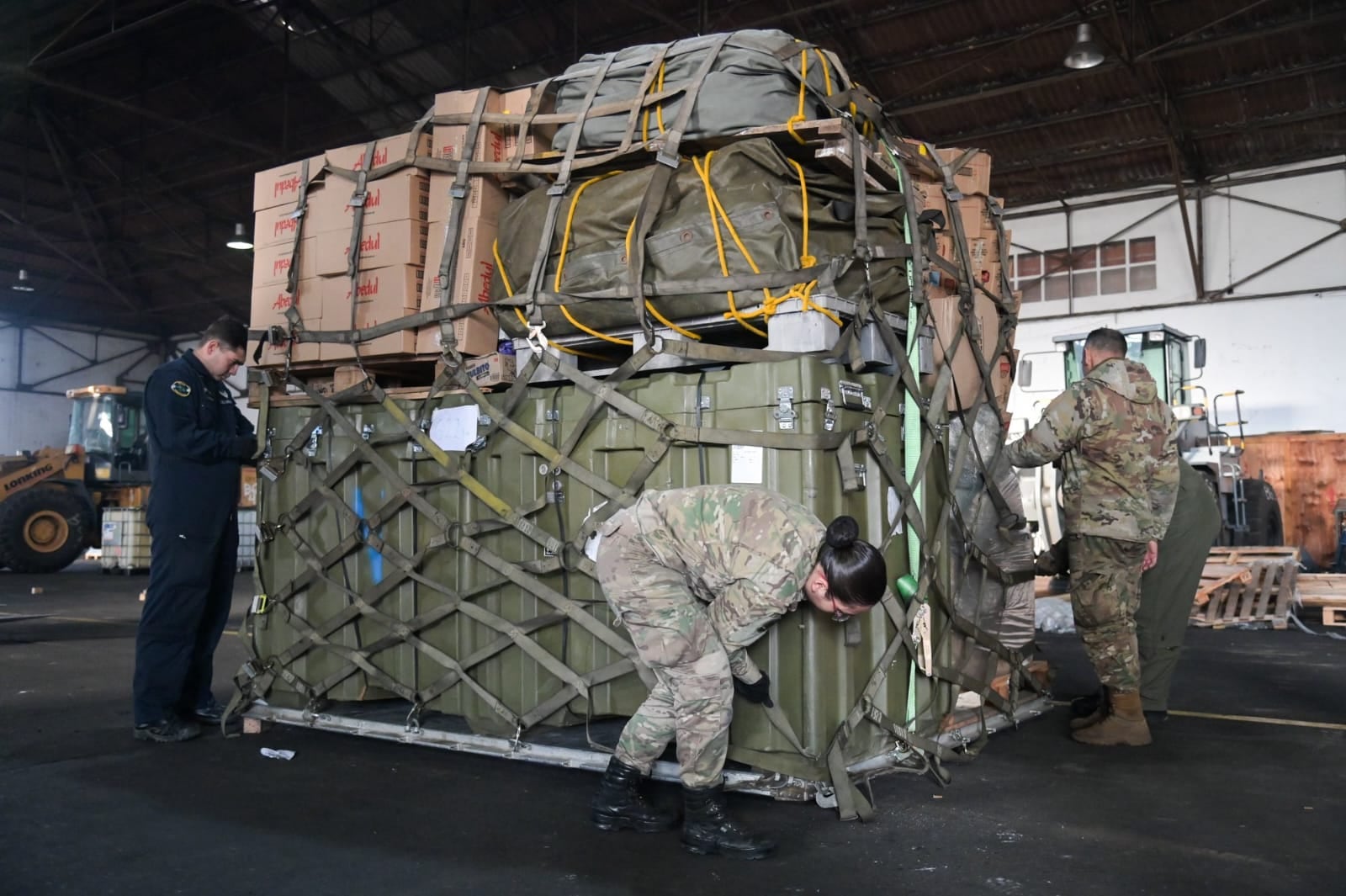 Por terremoto en Colombia Argentina envió ayudas humanitarias (@MinDefensa_Ar/X)