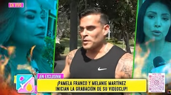“Ya no nos callamos”: Pamela Franco y Melanie Martínez encienden la polémica con fuerte mensaje a Domínguez. Captura: Amor y Fuego.