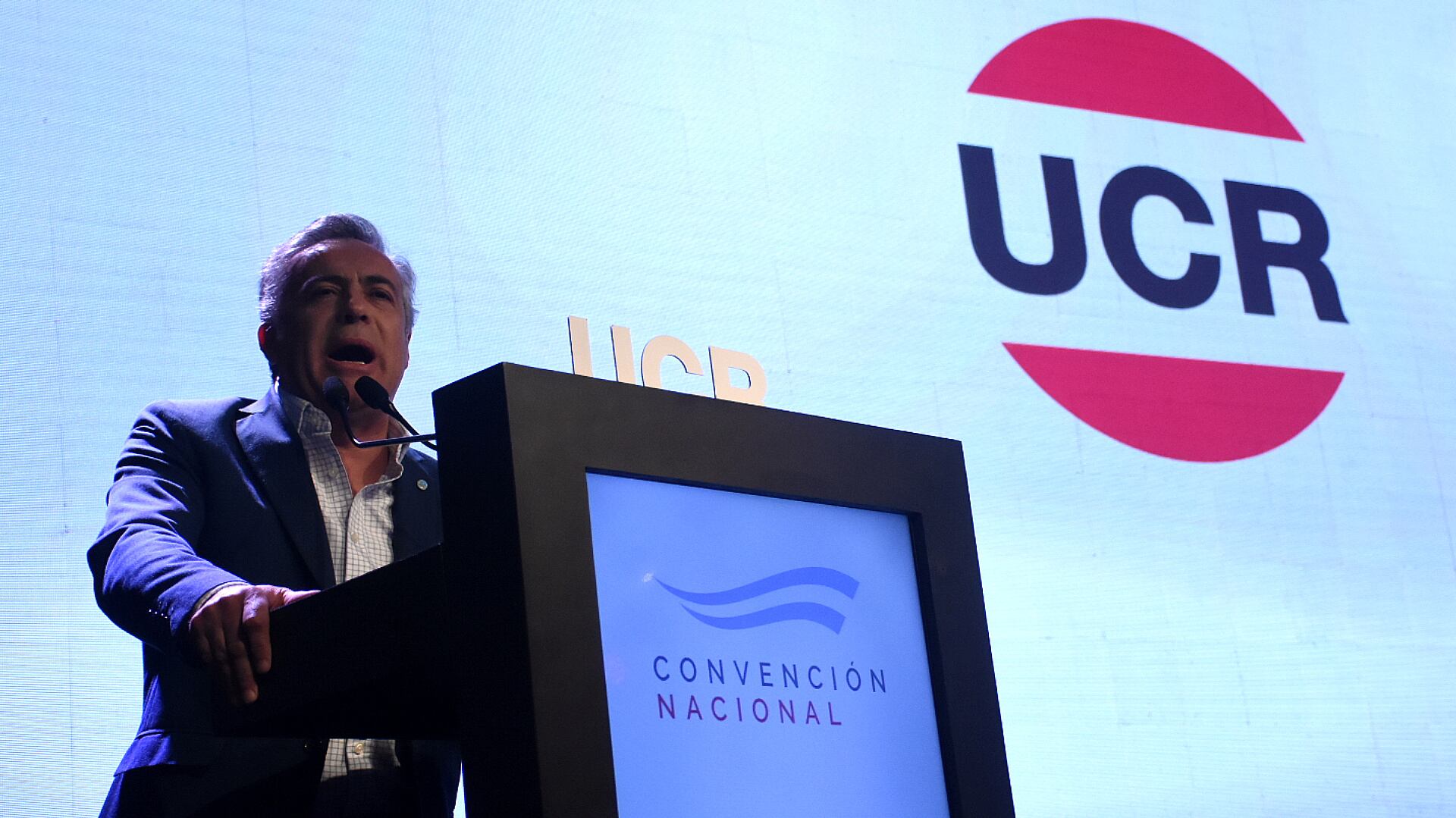 Alfredo Cornejo busca fortalecer a la UCR en el Congreso (Foto: Nicolás Stulberg)