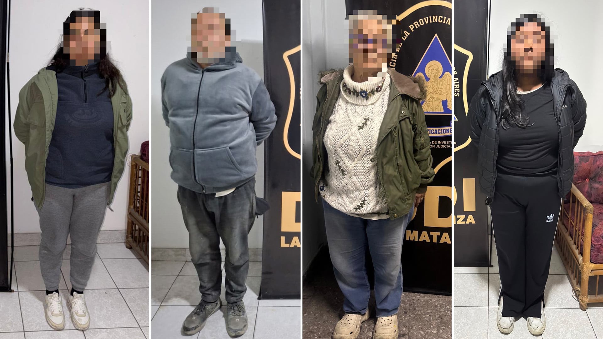 Los cuatro detenidos anoche