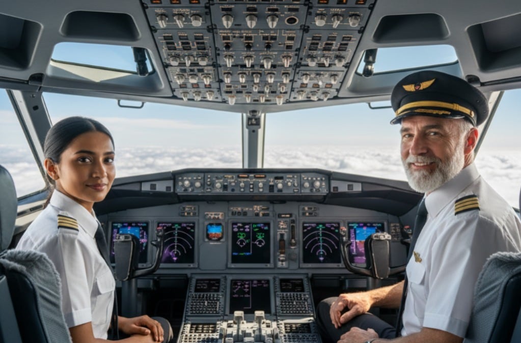 Los participantes mostraron mejor desempeño durante sus primeras experiencias de vuelo (Imagen Ilustrativa Infobae)