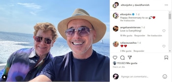 Elton John y David Furnish