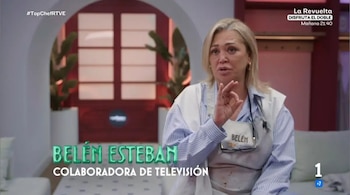 Belén Esteban en 'Top Chef: dulces y famosos' (RTVE)