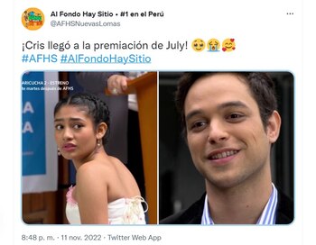 Usuarios reaccionan a escena de