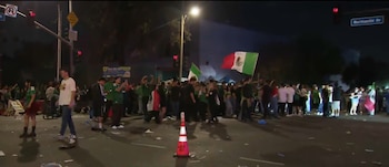 La Policía de Los Ángeles emitió una alerta táctica en toda la ciudad para reforzar la seguridad durante los festejos por el Mundial