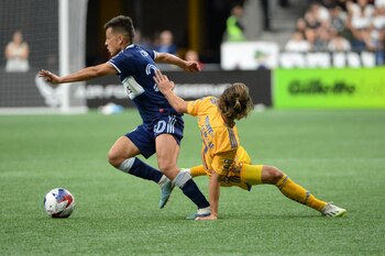 Andrés Cubas en el partido