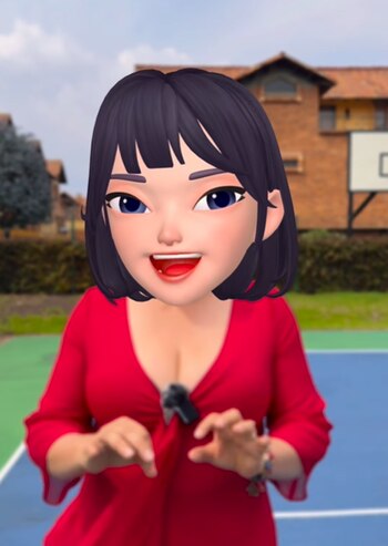 La actriz publicó un video