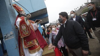 Pedro Castillo en actividad oficial