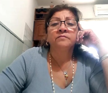 Gloria Vilchez declaró como testigo