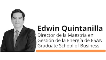 Foto de Edwin Quintanilla, director de la Maestría en Gestión de la Energía de ESAN Graduate School of Business.