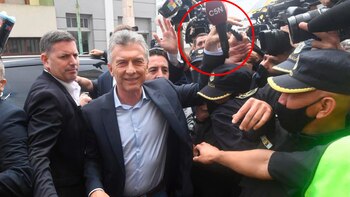 La agresión de Mauricio Macri