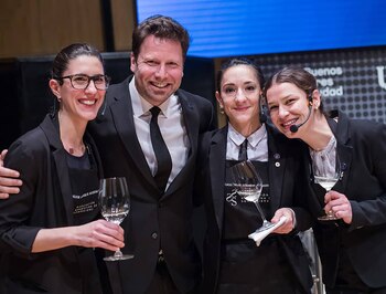 Gamper y Donadio compartieron el