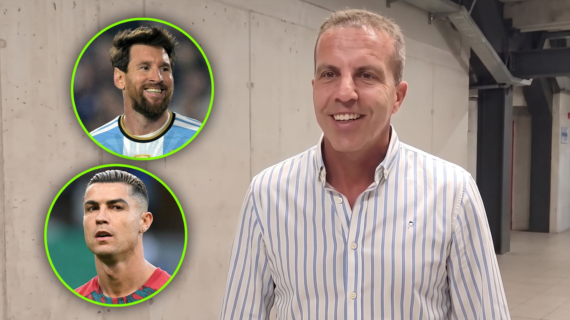 Cristóbal Soria cruzó el Atlántico para despedir a Messi: "Tardaremos 200 años en volver a ver a alguien así"