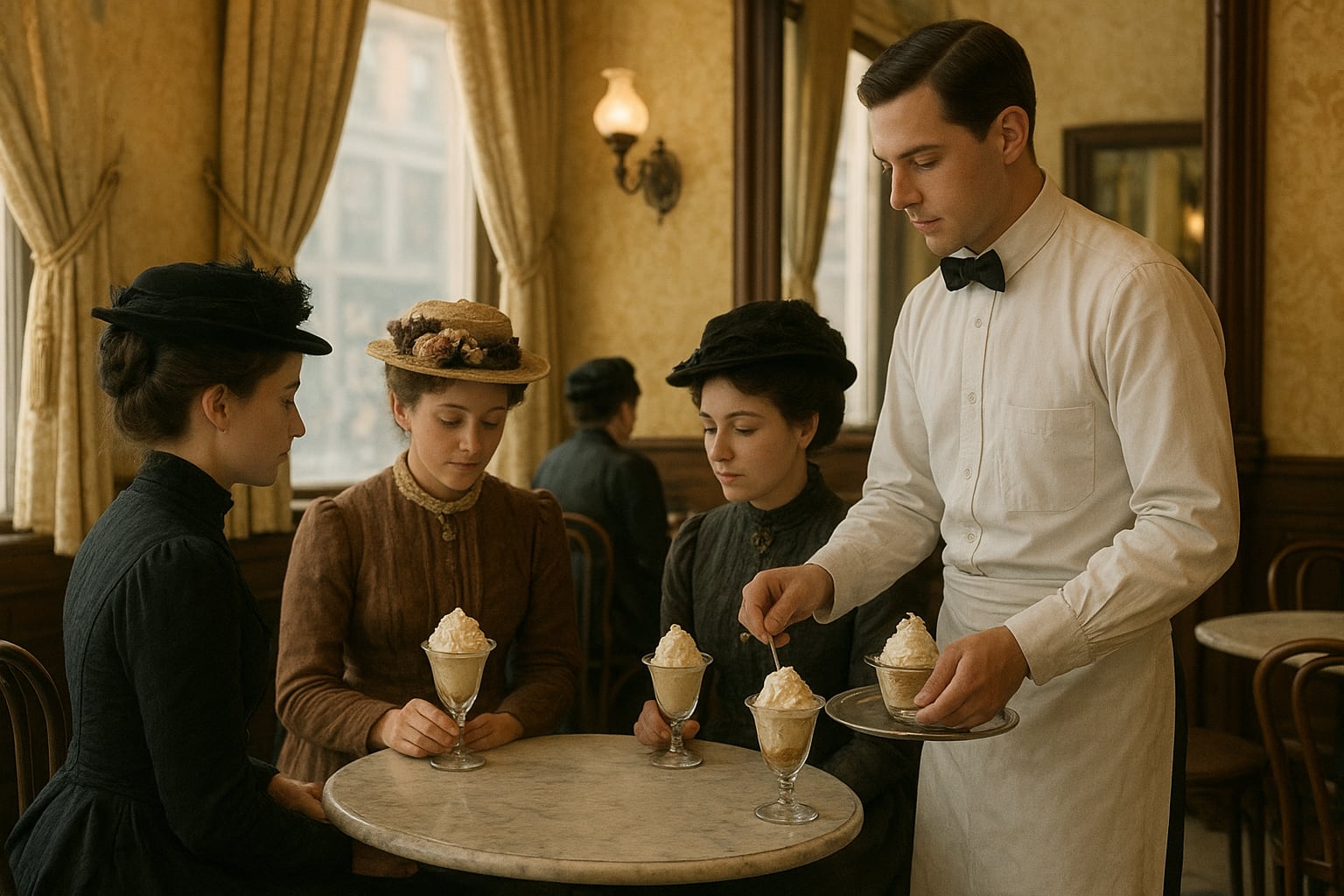 La política de no admitir mujeres sin acompañante masculino en restaurantes reflejaba la discriminación de género en la vida pública urbana (Imagen Ilustrativa Infobae)