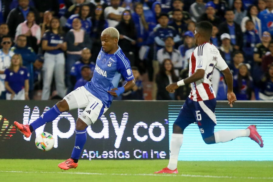 El cuadro Embajador necesita sumar con urgencia para mantener con vida el proceso de Hernán Torres, y Junior debe ganar para olvidar el trago amargo de la final perdida ante Santa Fe por la Superliga BetPlay-crédito Lina Gasca/Colprensa