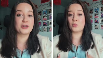 La mujer explicó uno a