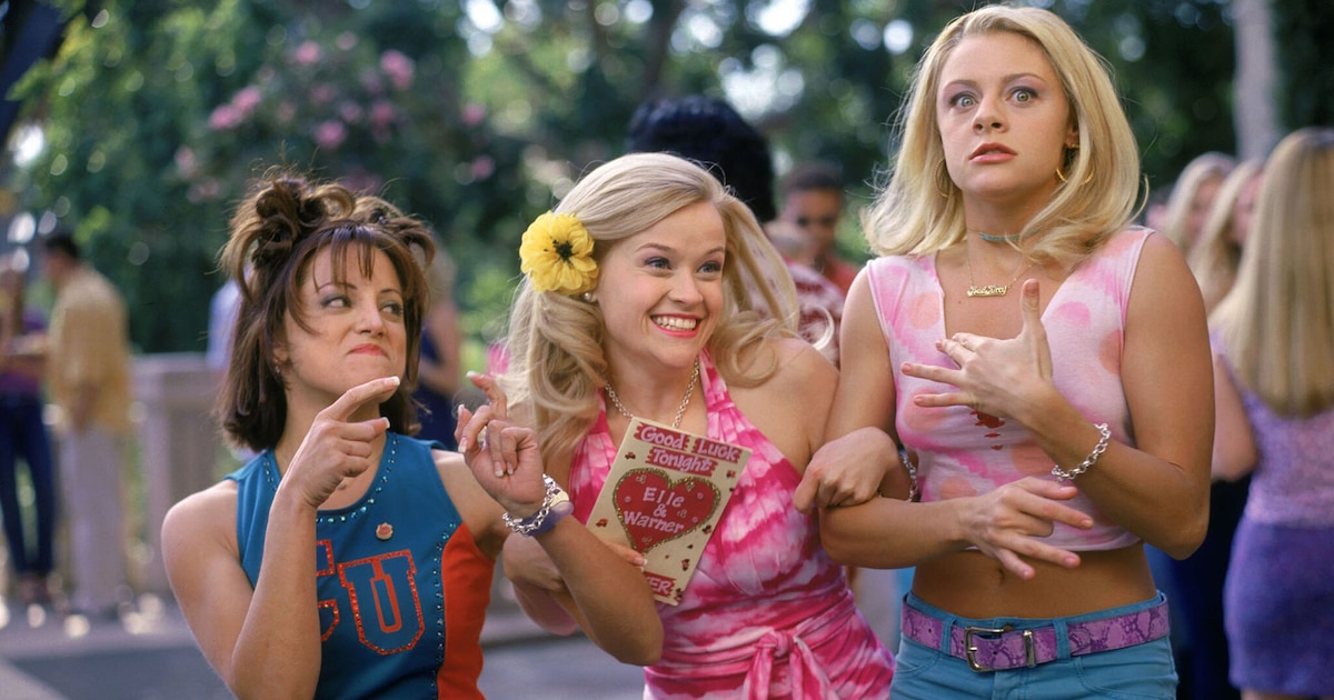 The cast of