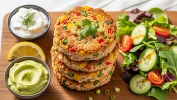 Tortitas de atún altas en proteínas: receta saludable para bajar de peso y mantener energía