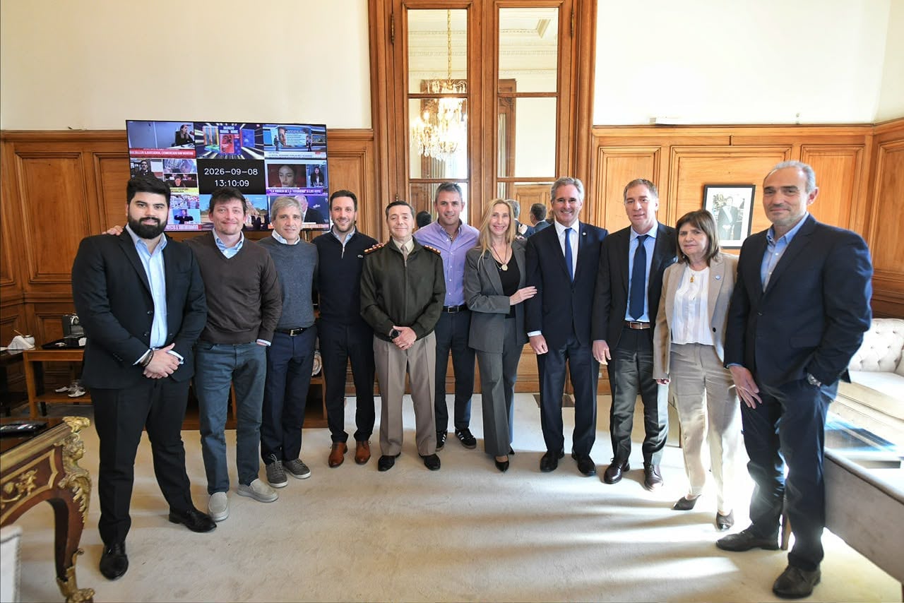 Reunión de mesa política en Casa Rosada